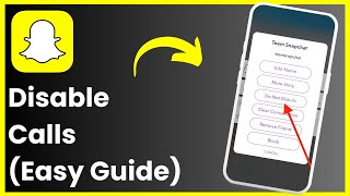 How To Disable Snapchat Calls [upl. by Maguire]