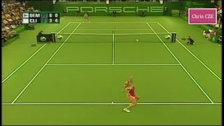 Elena Dementieva v Kim Clijsters 2005 Filderstadt QF highlights [upl. by Gnoht]