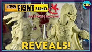 Boss Fight Studios 2024 Speilwarenmesse Reveals Fraggle Rock Saurozoic Warriors and more [upl. by Nezah606]