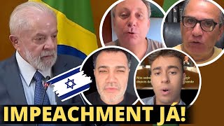 Após fala de Lula sobre Israel Lamartine Malafaia Feliciano e Nikolas Ferreira se pronunciam [upl. by Farl]