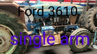 Ford 3610 single single Ford power stering [upl. by Ydur667]