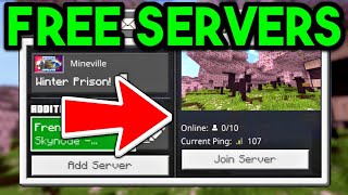 How To Make Servers For Minecraft Bedrock 120 [upl. by Adnilak]