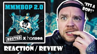 BUSTED f HANSON  MMMBOP 20  REACTION  REVIEW [upl. by Anchie]