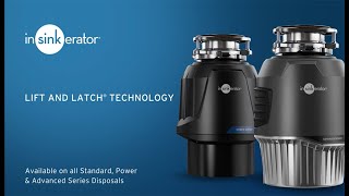 InSinkErator Garbage Disposal Featuring Lift and Latch® Technology [upl. by Herzen]