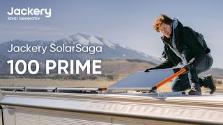 Premium DIY solar panel  Jackery SolarSaga 100 Prime [upl. by Afatsum]