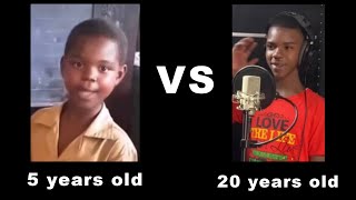 5 years old Rushawn vs 20 years old Singing quotBeautiful Dayquot [upl. by Tsai488]