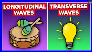 Difference between Transverse and Longitudinal Waves [upl. by Eniamrahs]