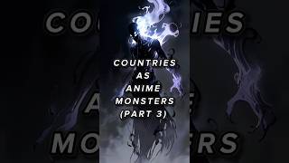 countries as monsters3animeshortsfeedyoutubeshortsanimegirljapanusaindonesiademonslayer [upl. by Shanahan]