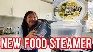 UNBOXING RUSSEL HOBBS FOOD STEAMER AND REVIEW [upl. by Guillemette]