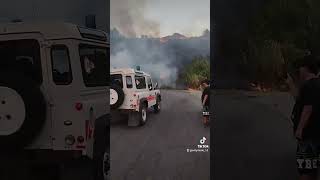 Incendi Cetraro Marina durato più di 6 ore il 7092024 [upl. by Dibbell]