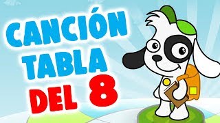 Canción Tablas de multiplicar número 8  Canción de las Tablas con Doki Descubre [upl. by Isewk]