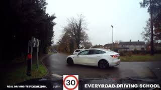 Almost PERFECT driving test Redhill [upl. by Naujuj559]