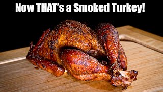 AWESOME Smoked Turkey Recipe For Beginners [upl. by Aruasi]