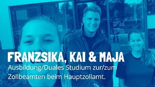 Ausbildung bzw Duales Studium zurm Zollbeamten beim Hauptzollamt in Dortmund [upl. by Booze970]