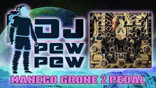 Maneco Labs Grone 2 Drone Synthesizer Pedal First Impressions [upl. by Ayotna]