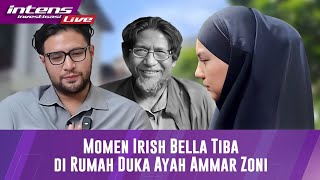 Irish Bella Turut Datang Ke Rumah Duka Ayah Ammar Zoni [upl. by Siaht880]