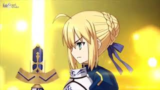 FGO  Artoria Pendragon Saber Excalibur 2020  New Noble Phantasm Animation [upl. by Akeimahs63]