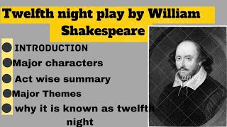 Twelfth night by WilliamShakespeare Critical Analysis YouTubevideoLiterature student AlishbaMalik [upl. by Jack]