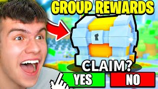 How To CLAIM GROUP REWARDS AND VERIFY In Roblox Pet Simulator 99 [upl. by Scrivens]