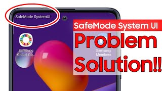 Solution for Safe mode System UI Issue  Safe Mode System UI Samsung  safe mode kaise band kare [upl. by Meekar]