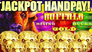 ★JACKPOT HANDPAY★ TRIPLE FEATURE AT LAST 🤑 BUFFALO TRIPLE POWER Slot Machine ARISTOCRAT [upl. by Lenci]