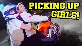 Picking Up Girls on Our Motorcycles Motovlog 38 [upl. by Nnil]