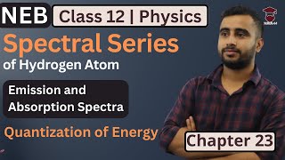 Atoms 03  Atomic Spectrum II Emission Absorption Spectra II Lyman  Balmer Series JEENEET [upl. by Nonnel]