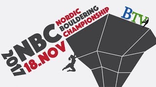 Nordic Bouldering Championship 2017  Replay [upl. by Berfield]