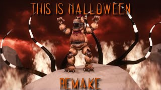 FNAFSFMREMAKE quotFRIGHTFUL NIGHTquot This is Halloween song Hungry Covers epilepsy warning [upl. by Burl]