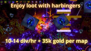 325 Harbinger farming strategy 1014 divhr  gold farm [upl. by Ynaffet534]