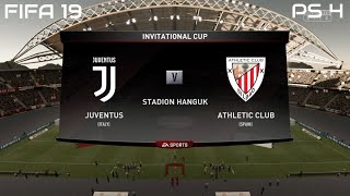 FIFA 19 Juventus vs Athletic Club Gameplay Invitational Cup 4K [upl. by Manly]