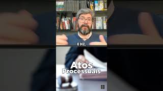 GUARDE ESSA DICA de ATOS PROCESSUAIS direito processopenal processo atosprocessuais [upl. by Woodall]