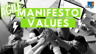 Understanding the Agile Manifesto Values  Values of Agile Manifesto [upl. by Olnton83]