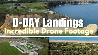 DDay Landings Incredible Drone Footage [upl. by Converse]