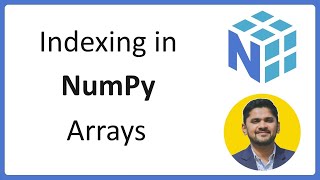 7 Indexing in NumPy Arrays  Complete Python NumPy Tutorial for Data Science  Amit Thinks [upl. by Roos618]