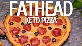 Fathead Dough Pizza  Keto Pizza Dough  KETO LOW CARB DOUGH RECIPE [upl. by Mullac]