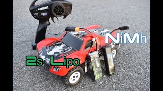 Latrax Prerunner 2s Lipo Upgrade 2S Lipo VS NiMh [upl. by Weyermann101]