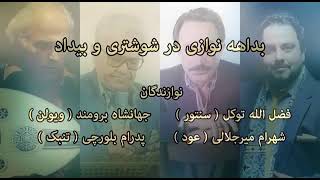 بداهه نوازی در شوشتری بیداد  فضل اله توکل  جهانشاه برومند  شهرام میرجلالی و پدرام بلورچی [upl. by Acinaj]