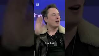 Elon Musks explicit outburst on live TV [upl. by Emoraj]