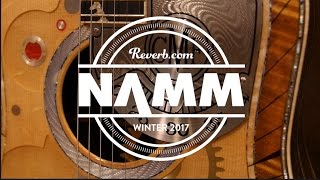 Martins 2 Millionth Guitar  New 16 Series and Aged Authentic Guitar at NAMM 2017 [upl. by Bartie]