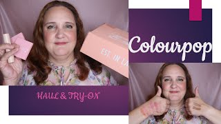 Colourpop Haul amp Try On [upl. by Jourdain837]