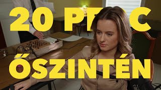 Forstner Csenge hazugságvizsgálón ⎮ 20 PERC ŐSZINTÉN [upl. by Reinold49]