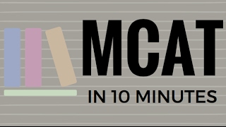 THE MCAT SUMMARIZED IN 10 MINUTES TIPS amp TRICKS [upl. by Evreh794]