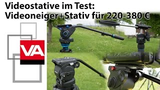 Praxistest Videostative bis 400 Euro von Benro BIG Cullmann und Mantona [upl. by Savadove]