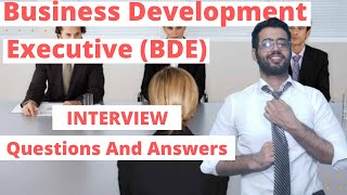 Business Development ExecutiveBDE Interview Questions And Answers  In Hindi  2020 [upl. by Athalia179]