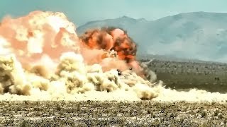 A10 Warthog Drops Bombs • Violent Destruction Of Targets [upl. by Rowe139]