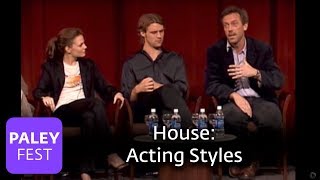 House  The Cast Discusses Acting Styles [upl. by Key]