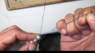 Creating an Akoya pearl necklace with Allknot [upl. by Ataymik]