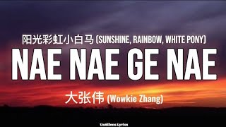 quotNae Nae Ge Nae Naequot  Wowkie Zhang  Sunshine Rainbow White Pony Easy Lyric Video [upl. by Ferna]