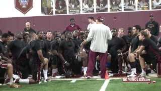 FSU Football 4th Quarter Drills [upl. by Teddy]